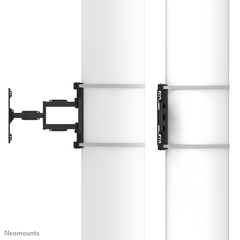 Neomounts WL40S-910BL16 Supporto TV per colonna 40-70" - mobilità completa - diam. 25-100 cm